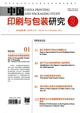 中国印刷与包装研究杂志封面