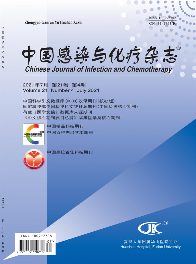 中国感染与化疗封面