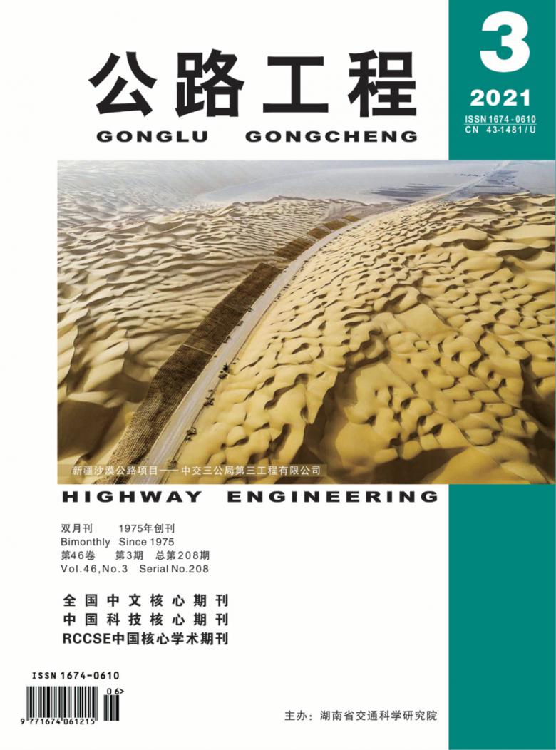 公路工程杂志封面