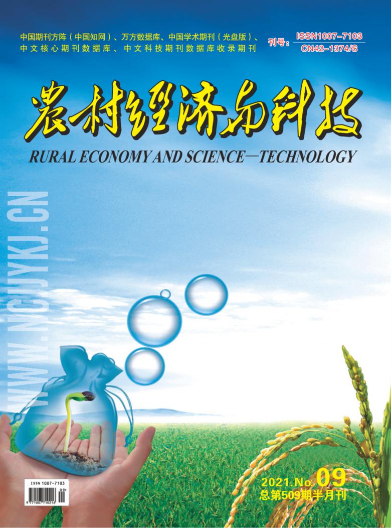 农村经济与科技杂志封面