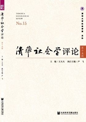 清华社会学评论封面