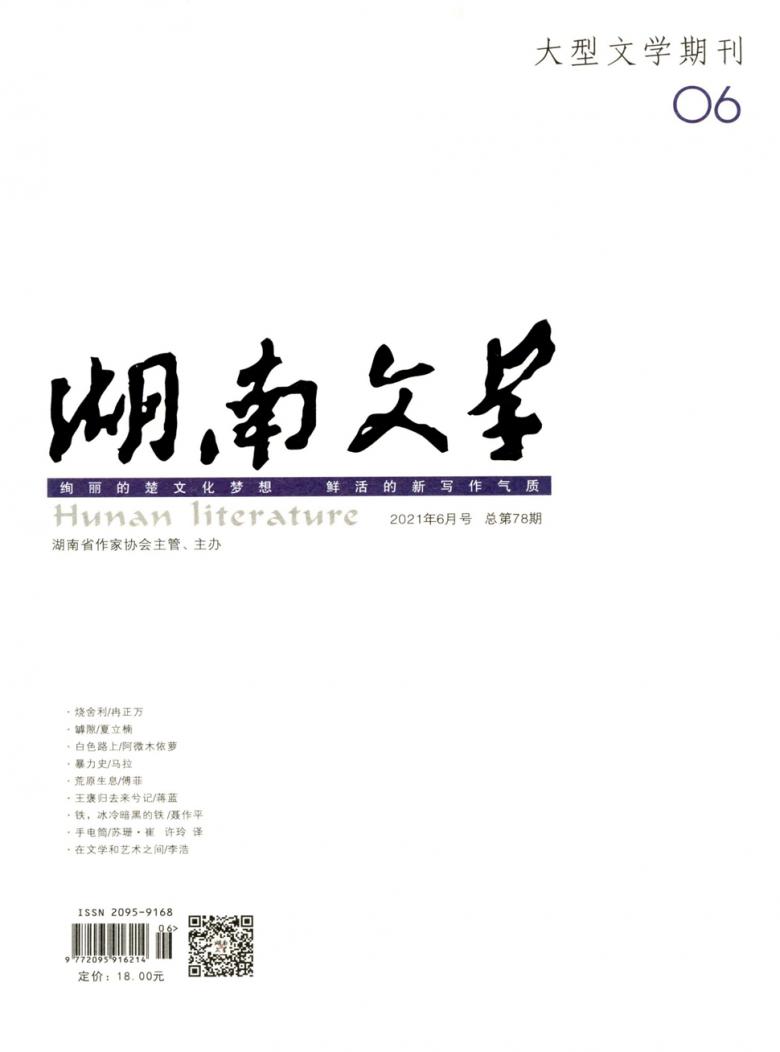 湖南文学杂志封面