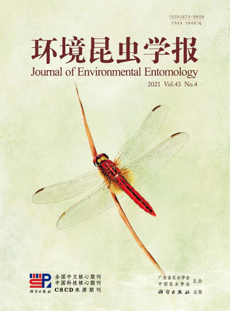 环境昆虫学报杂志封面