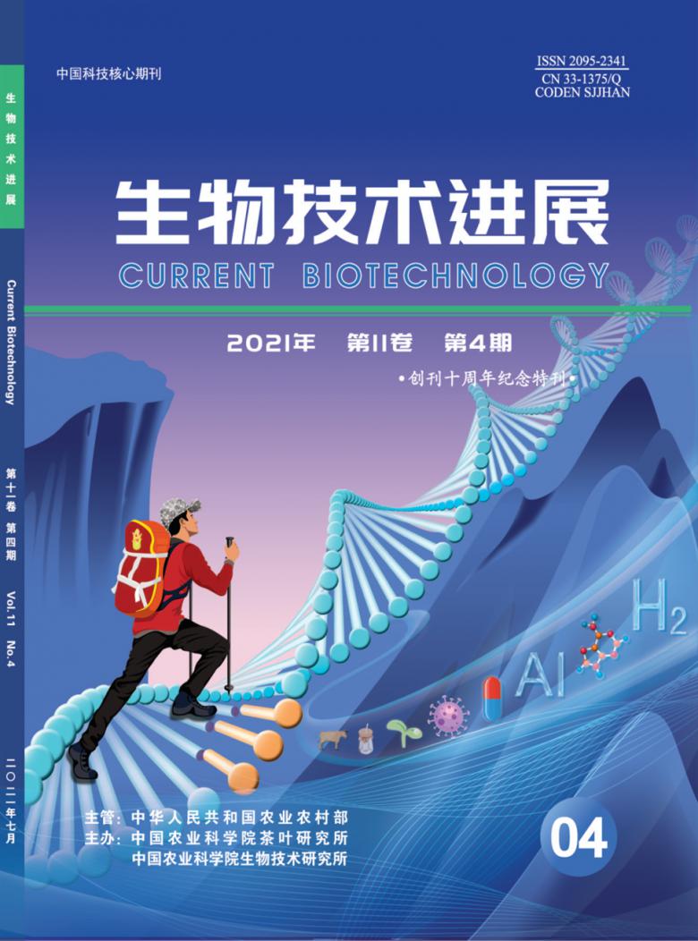 生物技术进展杂志封面