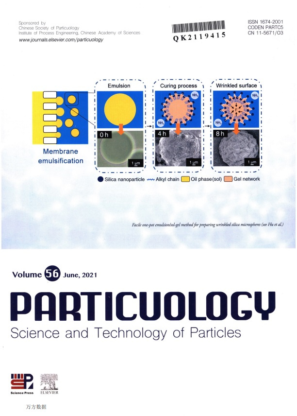 Particuology杂志封面