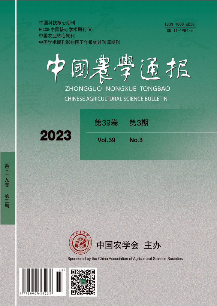 中国农学通报封面