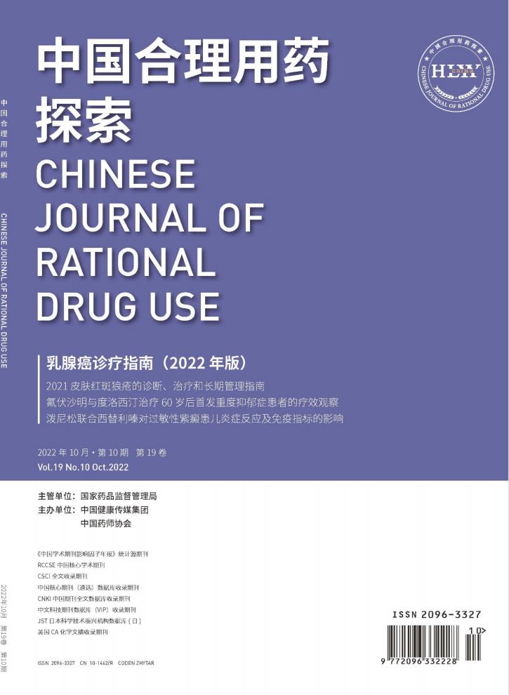 中国合理用药探索封面