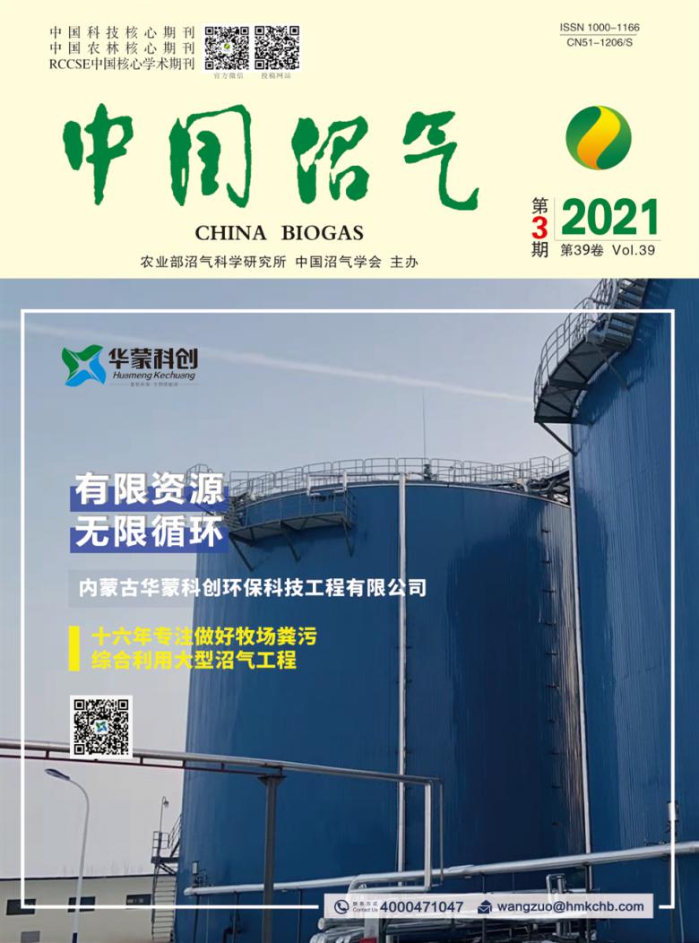 中国沼气杂志封面
