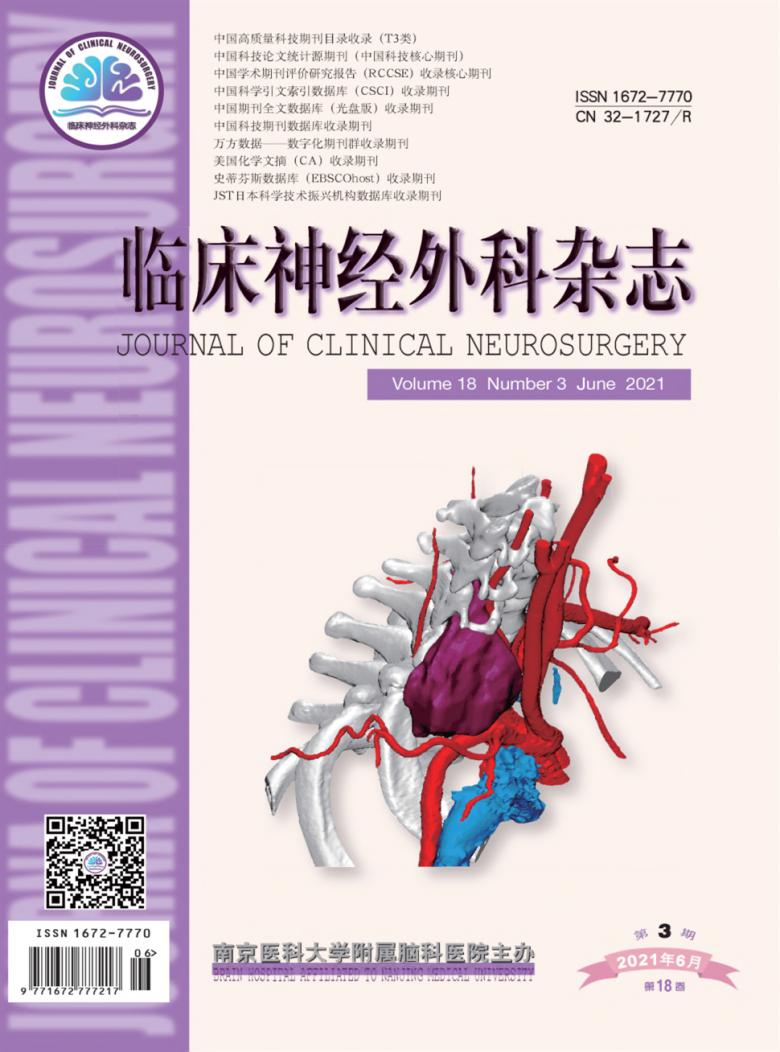 临床神经外科封面
