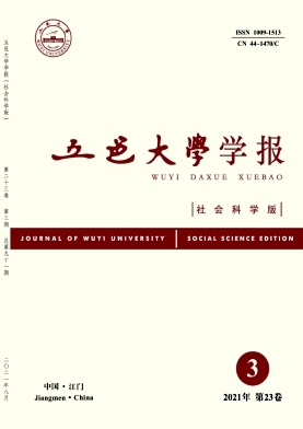 五邑大学学报封面