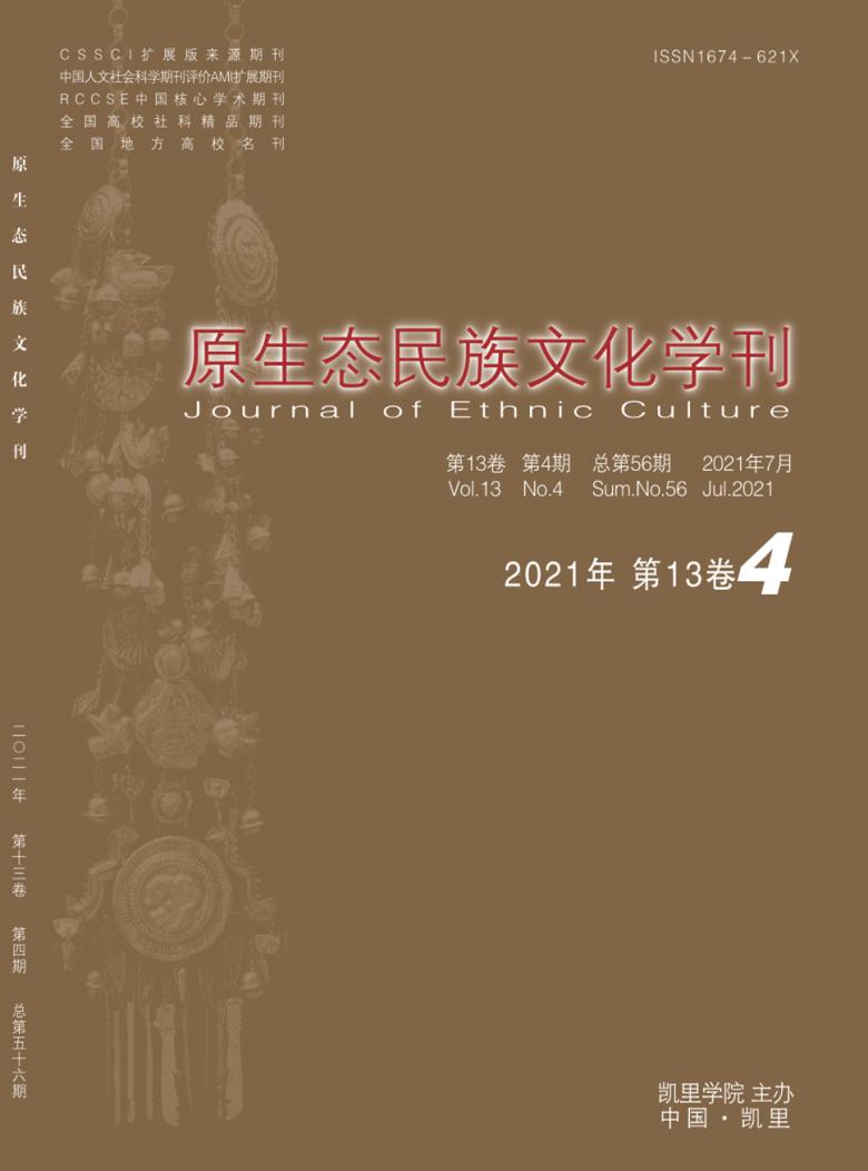 原生态民族文化学刊杂志封面