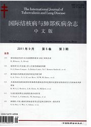 国际结核病与肺部疾病封面