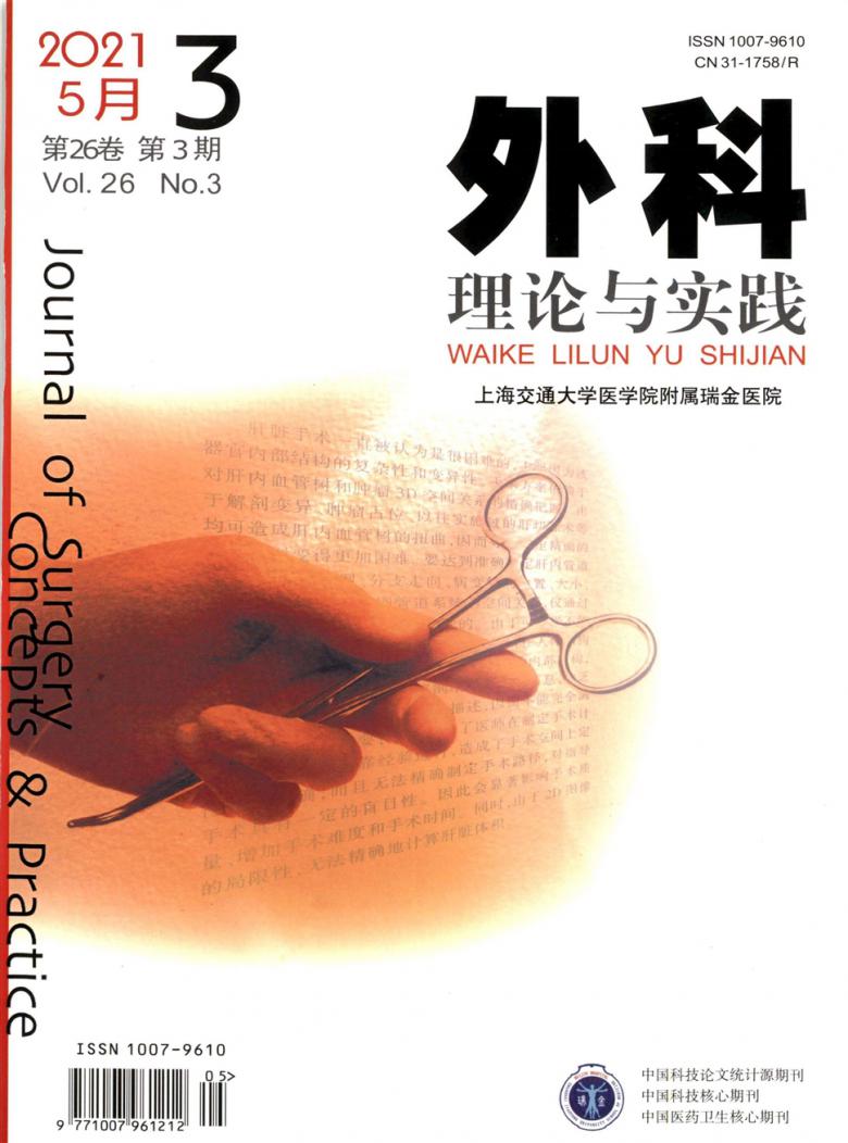 外科理论与实践封面