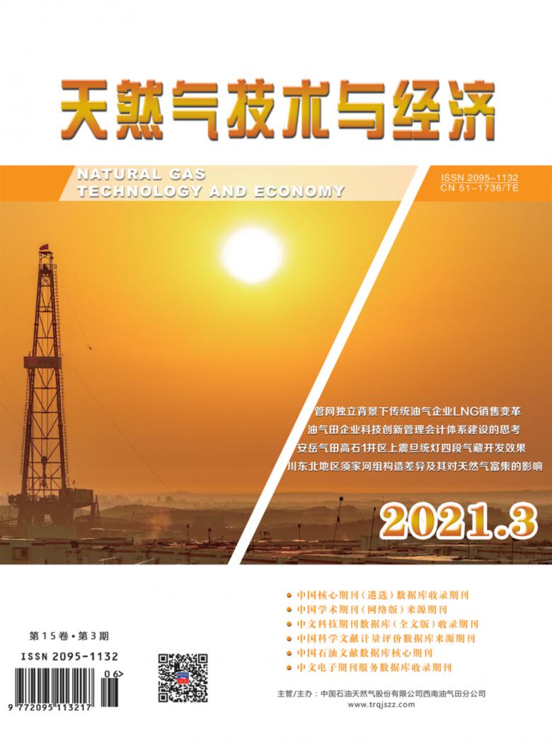 天然气技术与经济封面