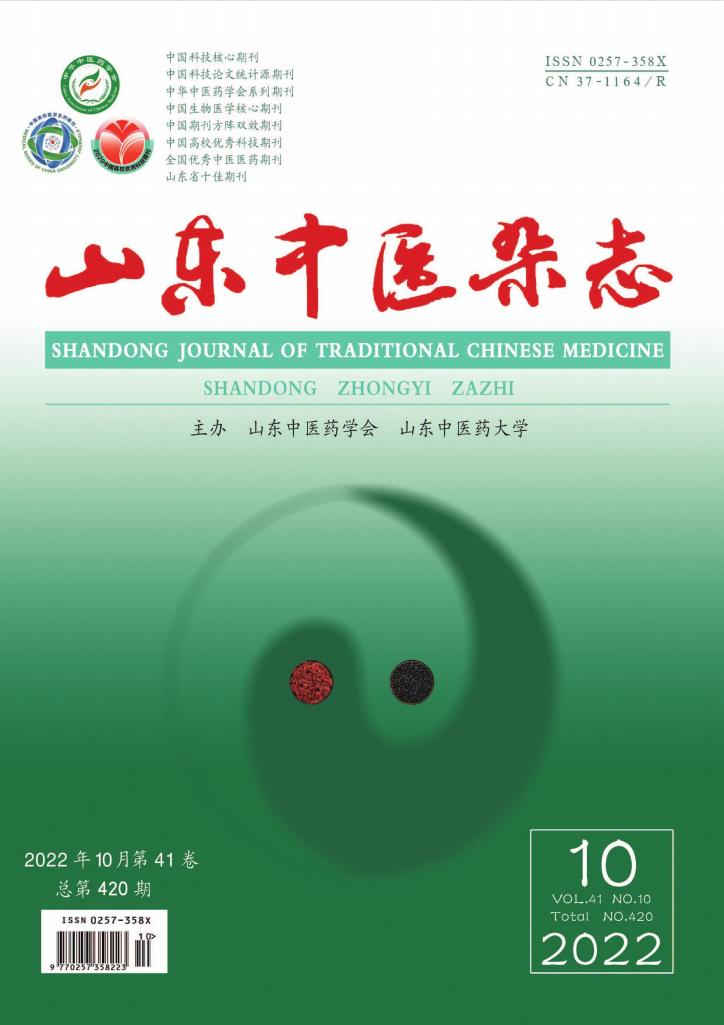 山东中医杂志封面