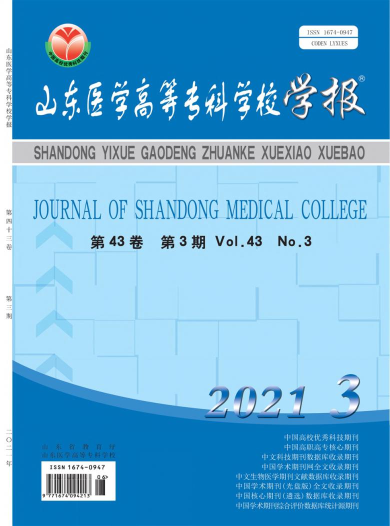 山东医学高等专科学校学报封面