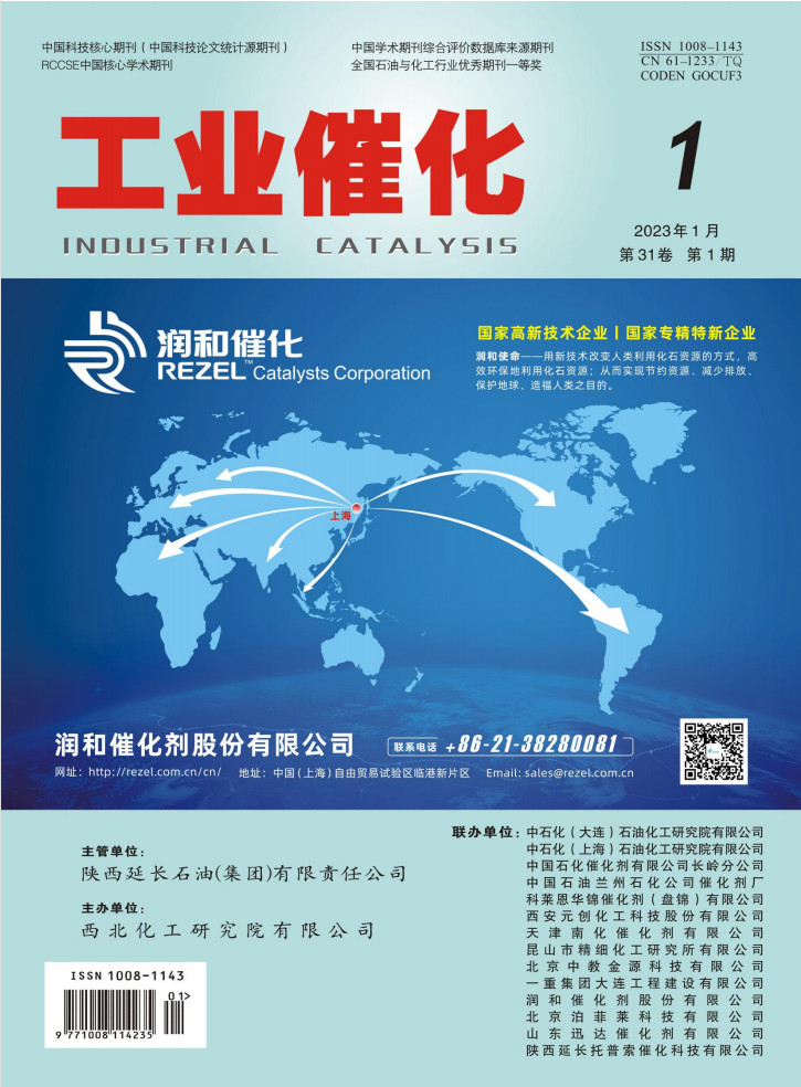工业催化杂志封面