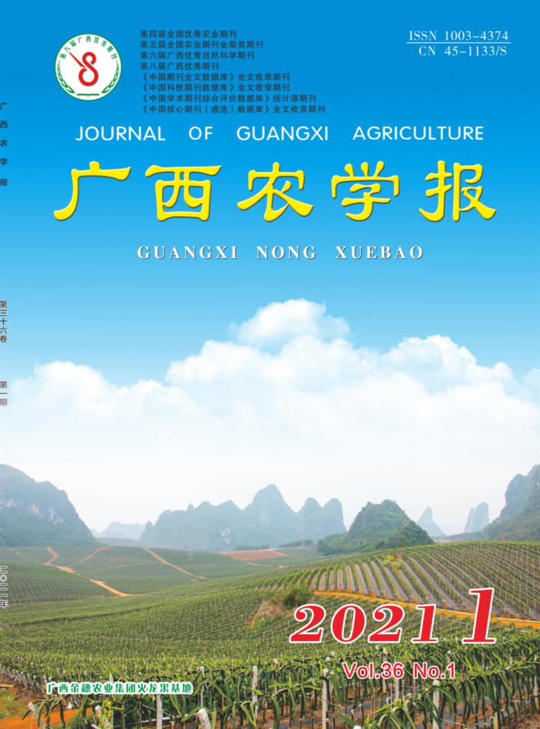广西农学报杂志封面