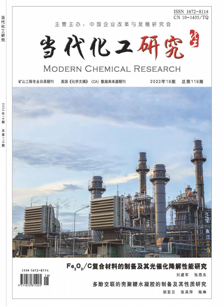当代化工研究封面