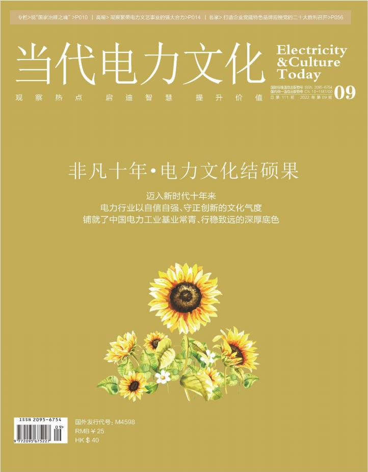 当代电力文化杂志封面
