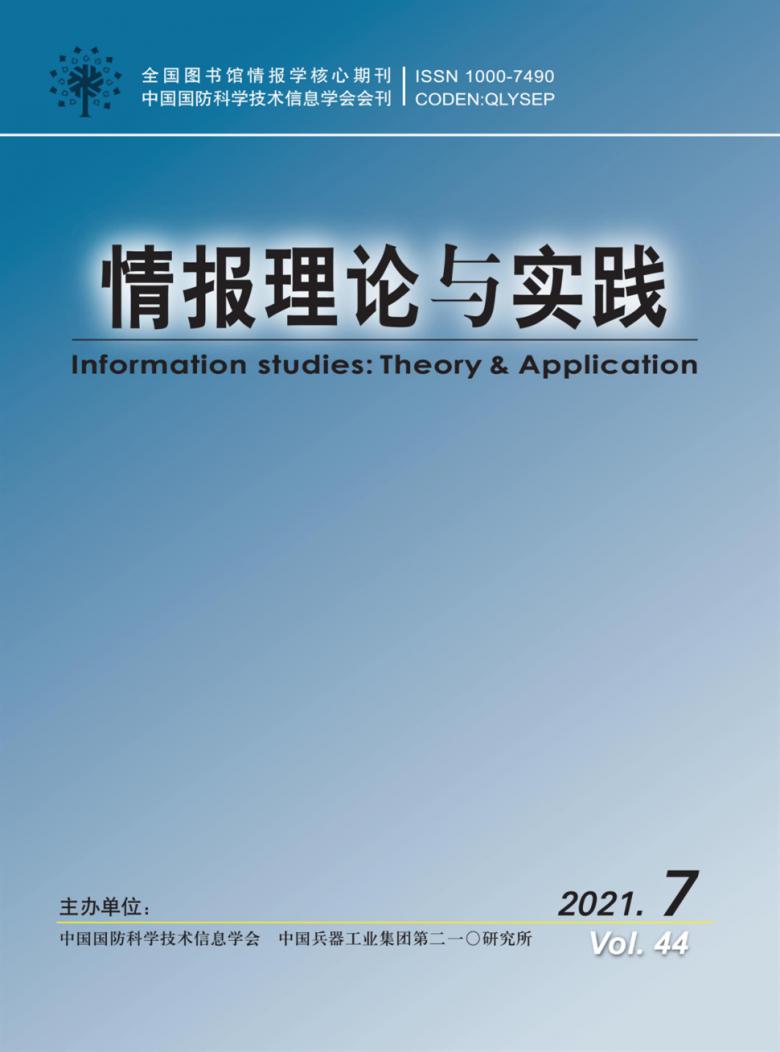 情报理论与实践杂志封面