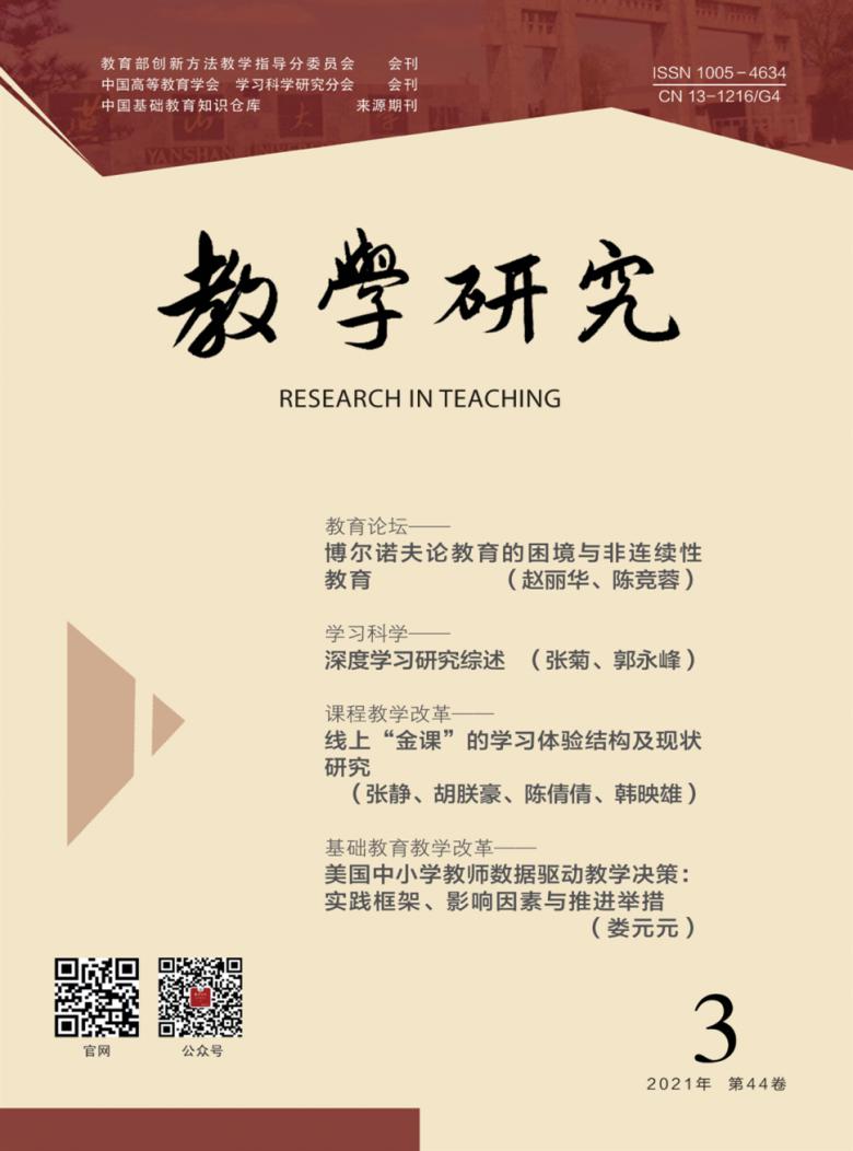 教学研究杂志封面