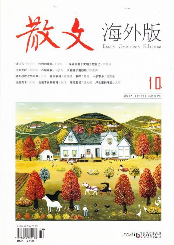 散文杂志封面