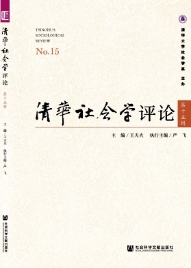 清华社会学评论杂志封面