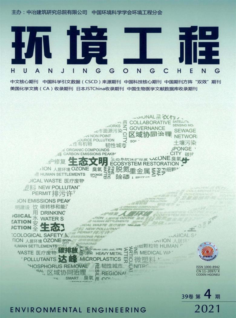 环境工程杂志封面