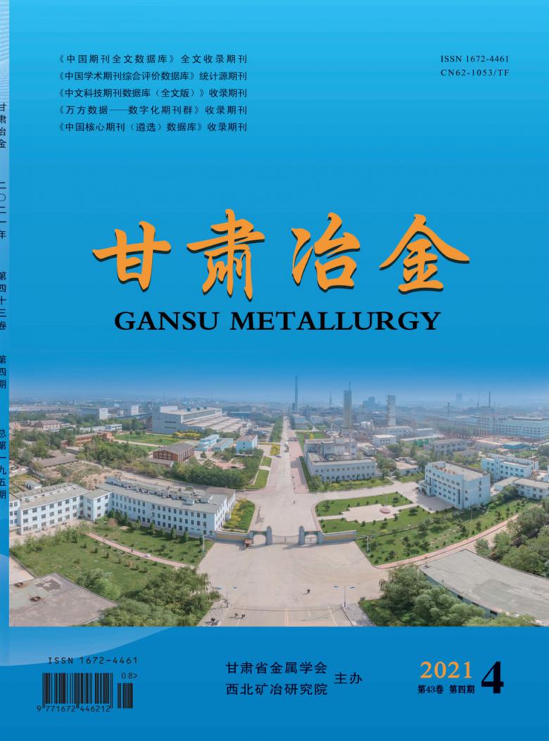 甘肃冶金杂志封面