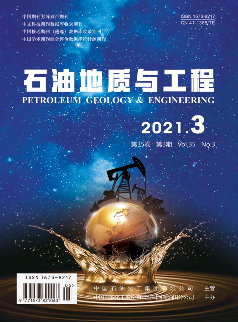 石油地质与工程杂志封面