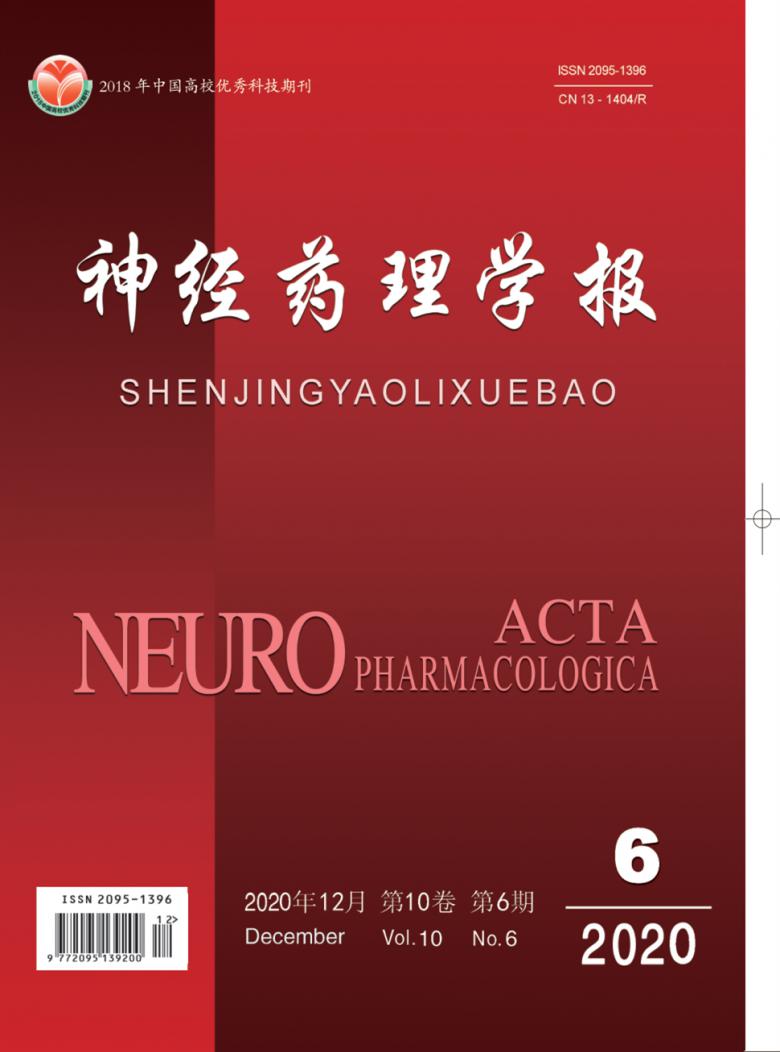 神经药理学报封面