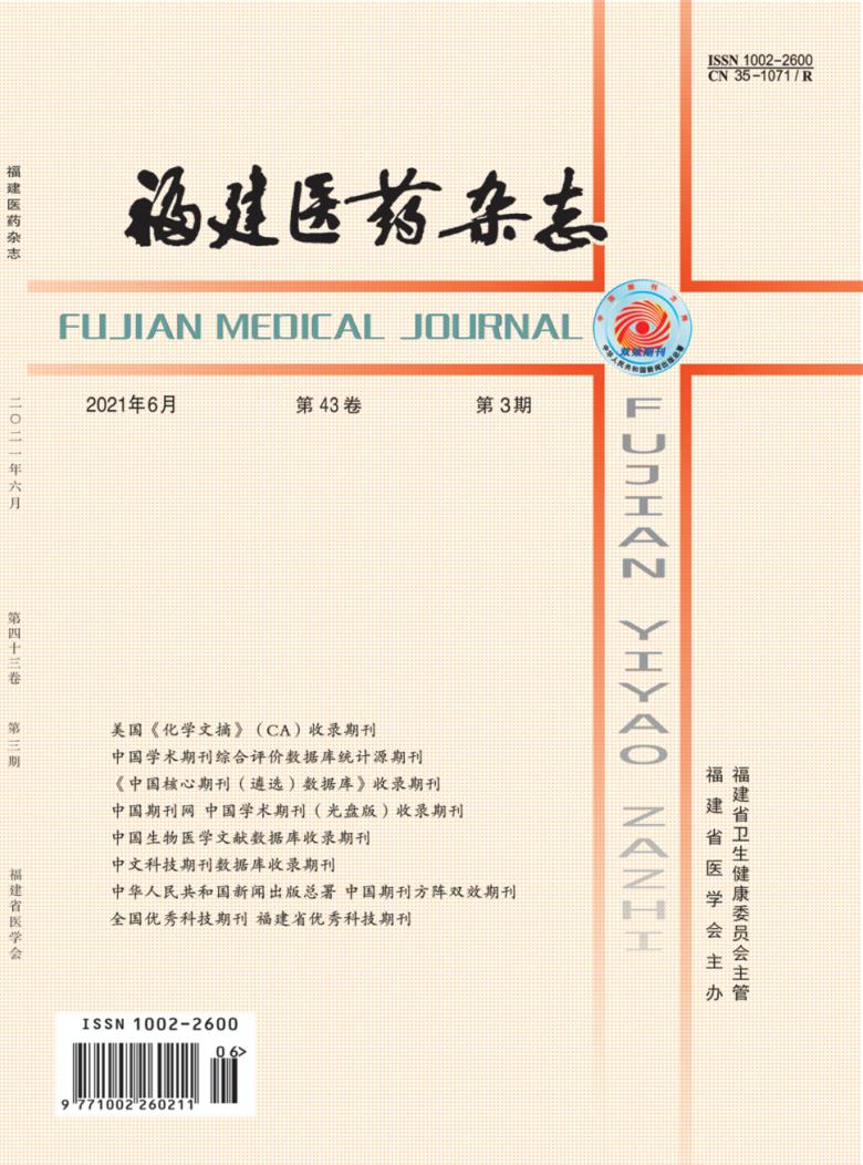 福建医药杂志封面