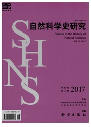 自然科学史研究杂志封面