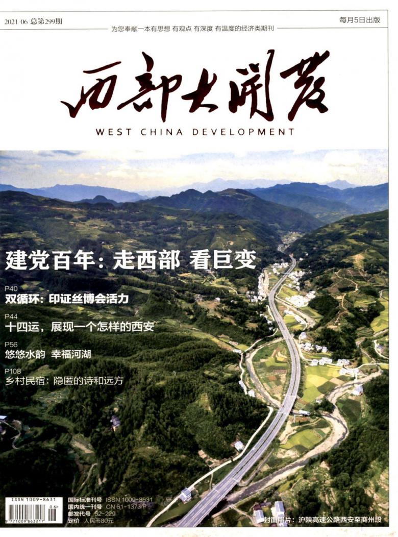 西部大开发杂志封面