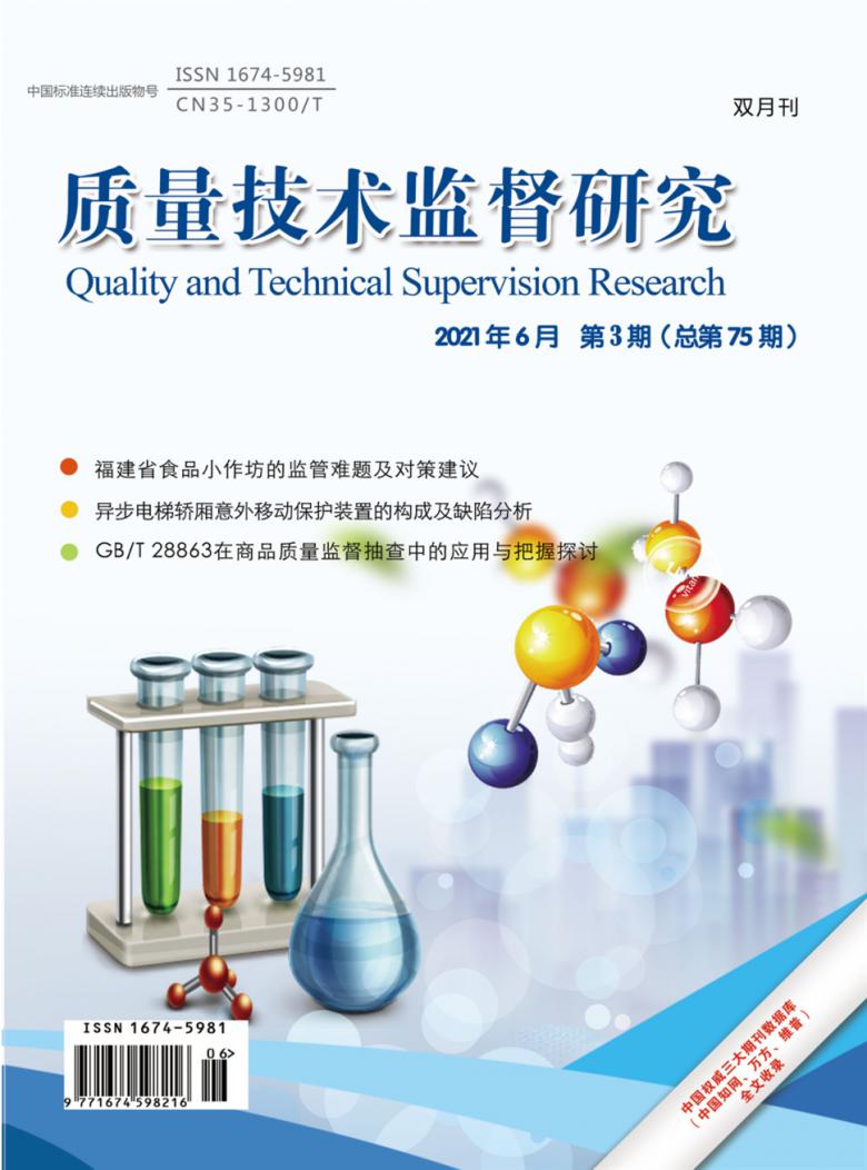 质量技术监督研究杂志封面