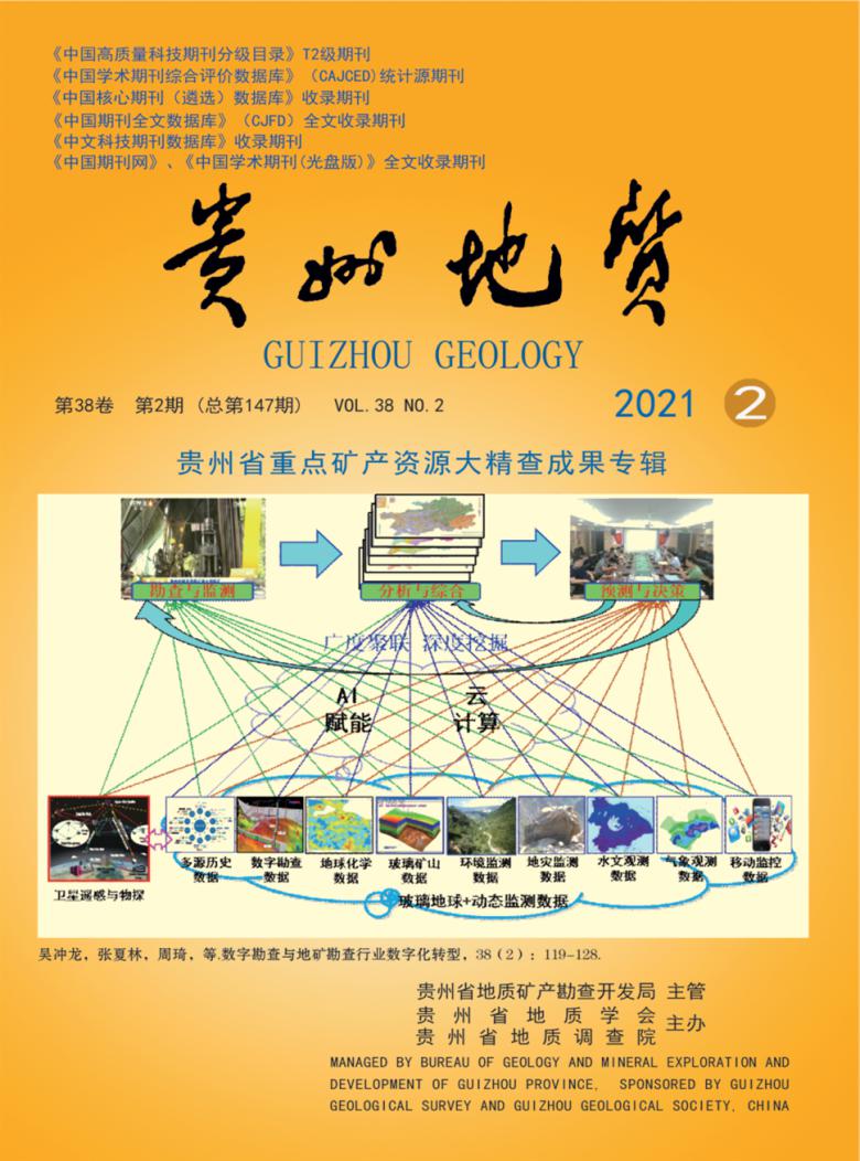 贵州地质杂志封面