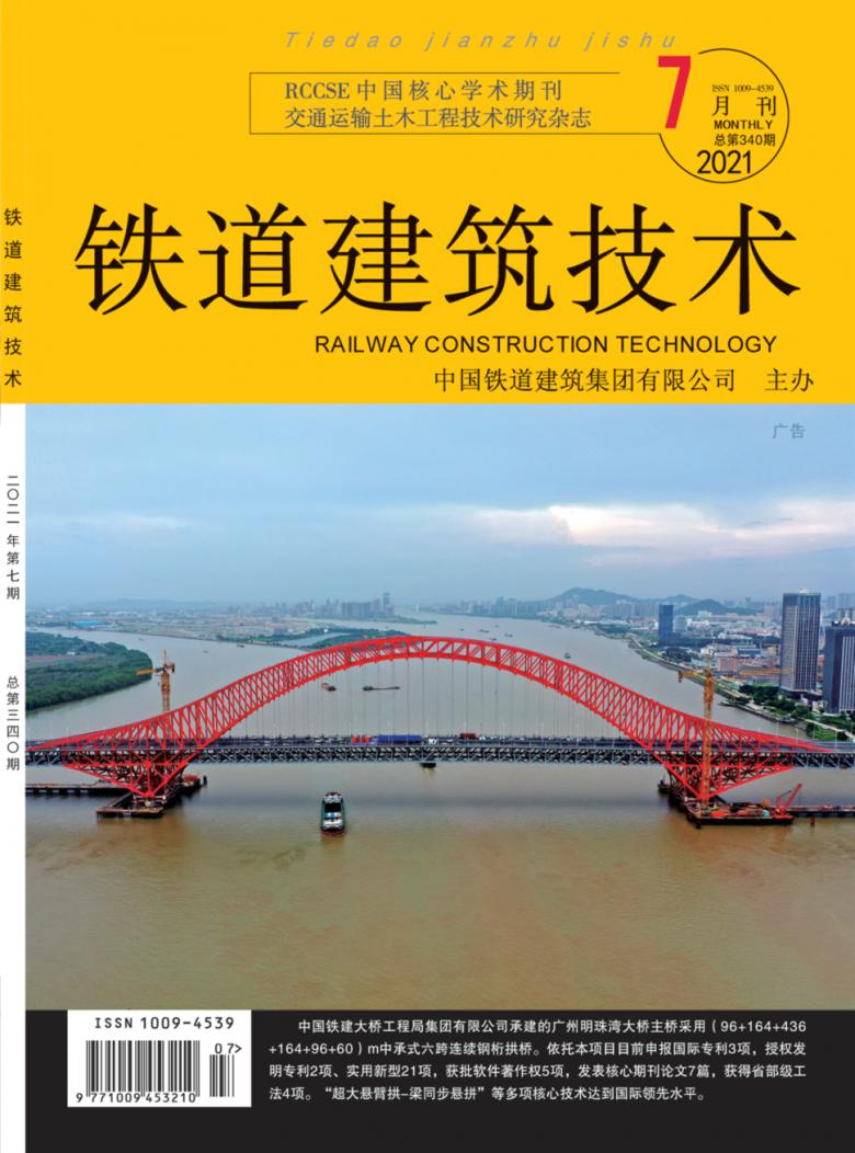 铁道建筑技术封面