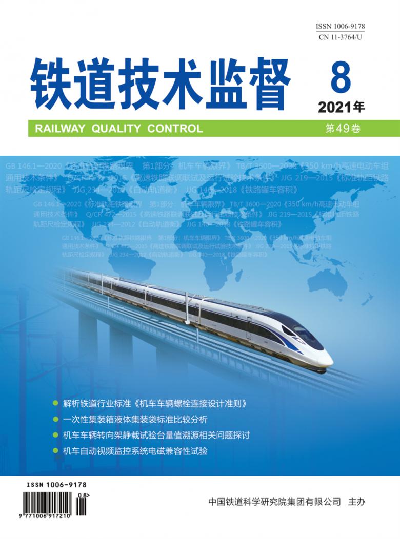 铁道技术监督封面