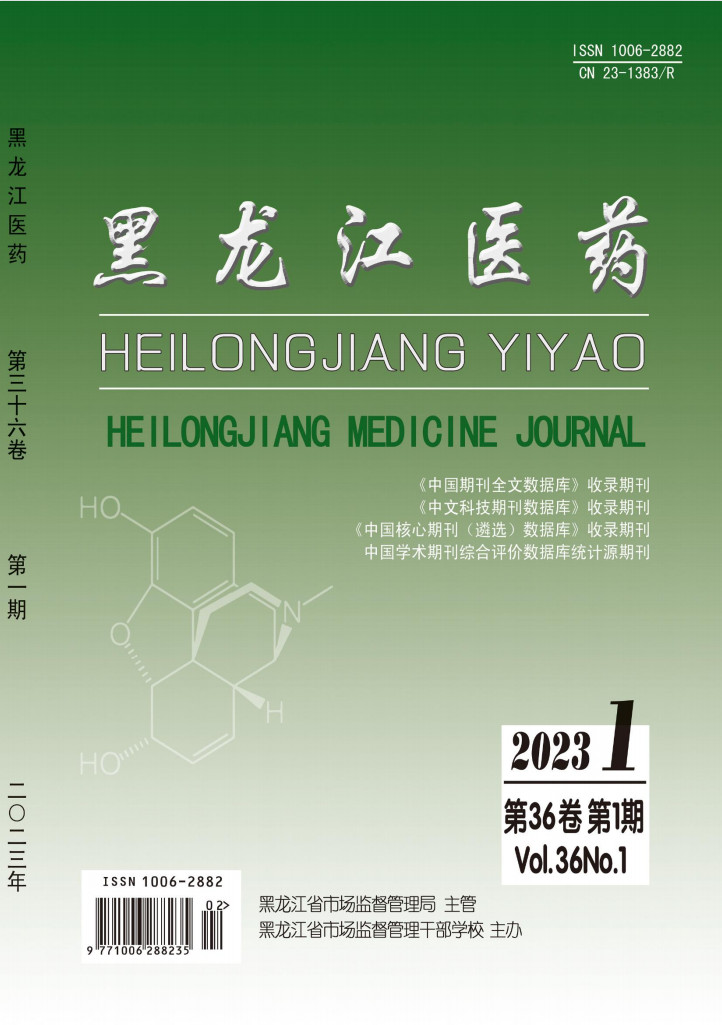 黑龙江医药杂志封面